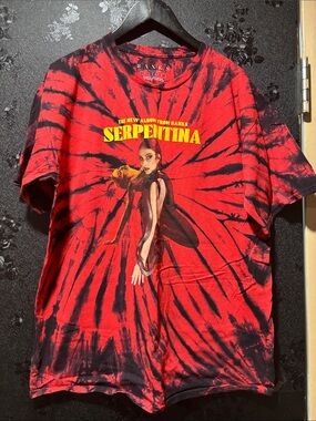 Concert Tee - Banks Tie-Dye 'Serpentina' 2023 - Holiday Gift for Fan